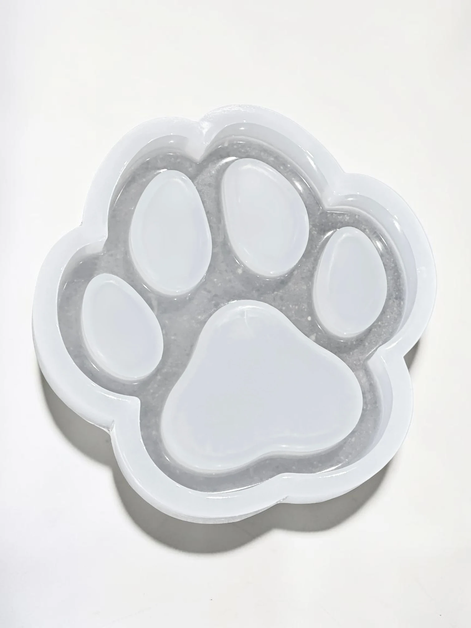 Royalchessset Dog Paw Tray Silicone Mold Epoxy Resin Casting Mold 8x8x1.1 Inch - Image 2