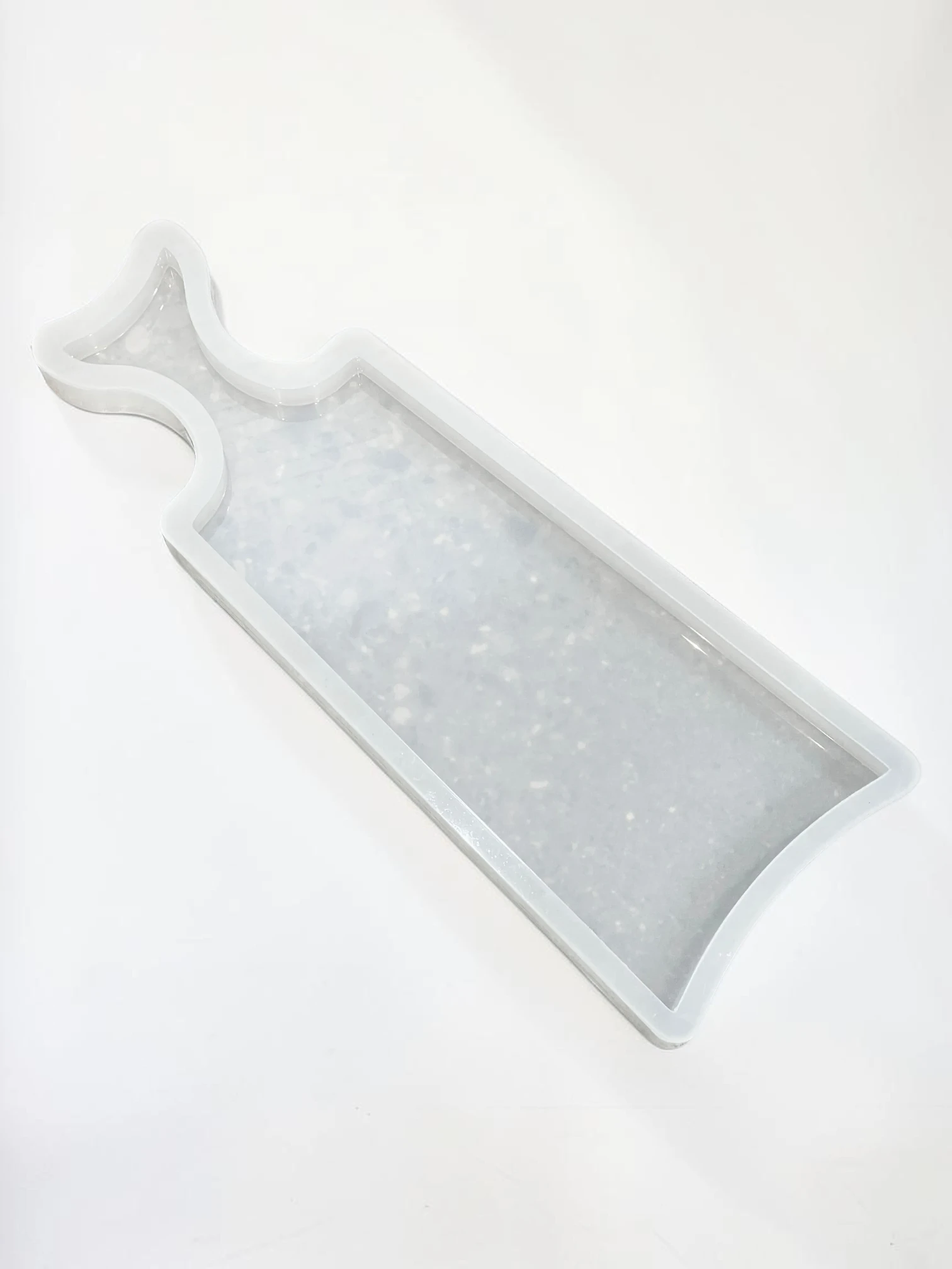 Royalchessset Fishtail Charcuterie Board Silicone Mold Platinum Cure Resin Serving Tray 17.6x6.25x1 inch