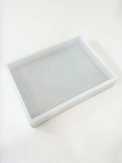 Royalchessset Charcuterie Board Casting Mold Epoxy Resin Silicone Mold 16x12x2 Inch