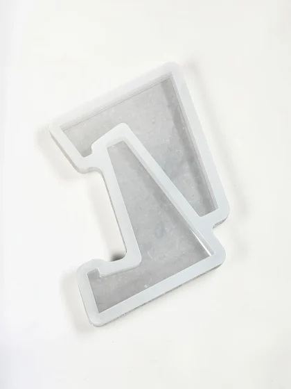 Royalchessset Cutting Board Stand Silicone Mold Platinum Cure Epoxy Resin Casting Mold 7.4x6.5x1 inch