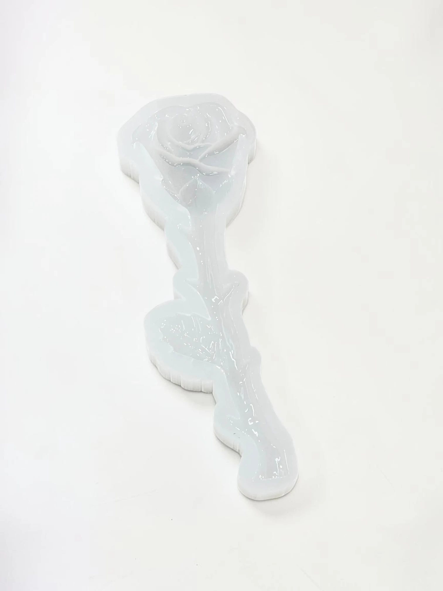 Royalchessset 3D Rose Flower Silicone Mold Platinum Cure Resin Casting & Chocolate Tray 12x3.7x1.25 Inch - Image 2