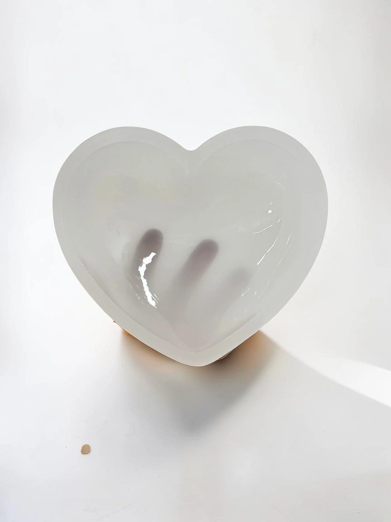 Royalchessset Heart Silicone Mold Rounded 3D Platinum Cure 7.0 x 6.0 x 2.0 inch - Image 3
