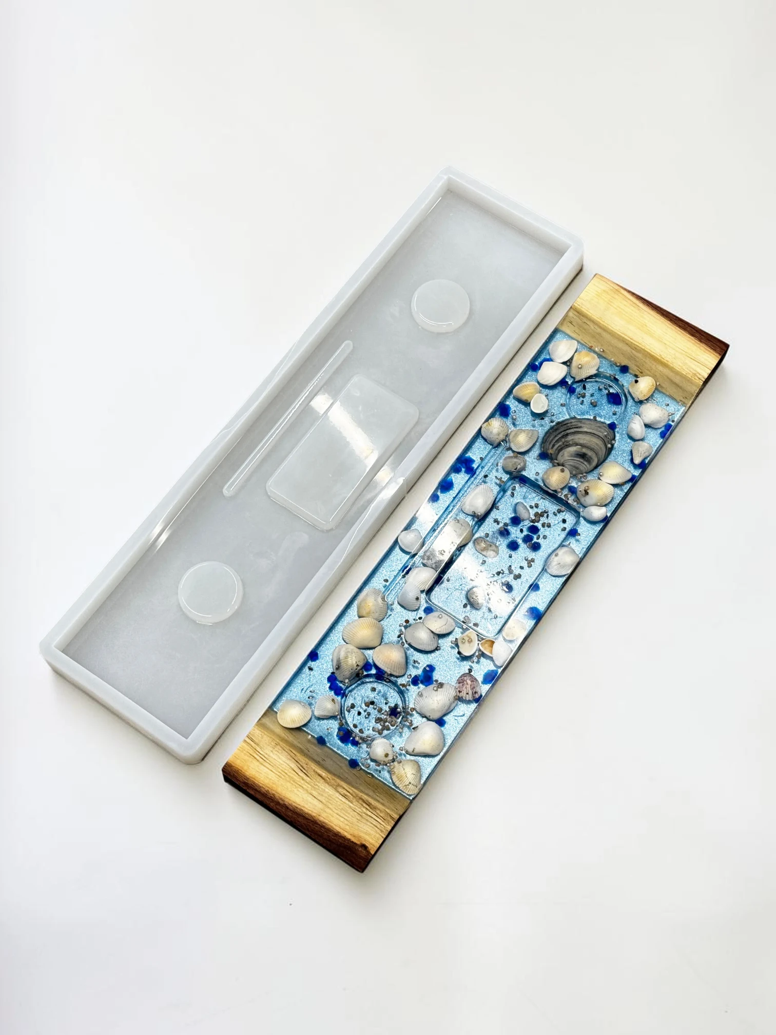 Royalchessset Bathtub Caddy Tray Silicone Mold Platinum Cure Resin Casting 32 x 7.75 x 1.125 inch - Image 2