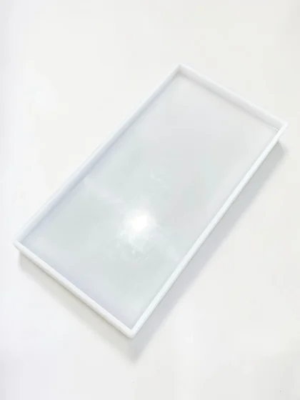 Royalchessset Silicone Mold for Epoxy Resin Casting Professional Grade Table Form 36x18x2 Inch