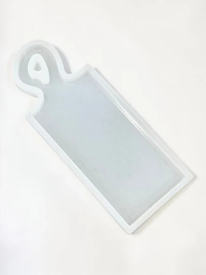 Royalchessset Charcuterie Board Silicone Mold Organic Handle Resin Casting 18x6.5x1 Inch