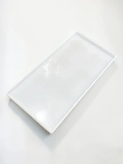 Royalchessset Epoxy Resin Silicone Mold Table Casting Form 48x24x2 Inch