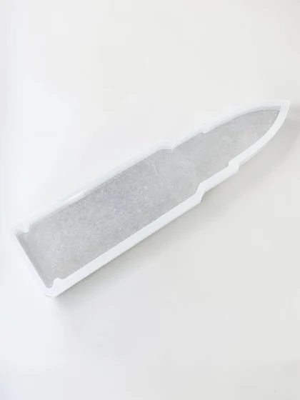 Royalchessset .308 Bullet Shape Silicone Mold Epoxy Resin Casting Large Serving Board 24 x 5.5 x 1 Inch