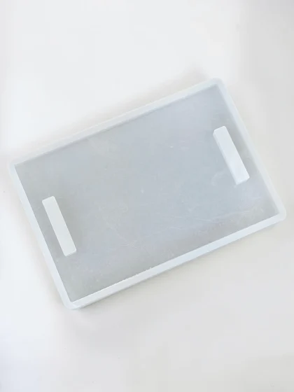 Royalchessset Serving Board Silicone Mold Platinum Cure Resin Casting Tray 18x12x1 Inch