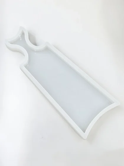 Royalchessset Fishtail Charcuterie Board Silicone Mold Platinum Cure 24x8.5x1.5 Inch