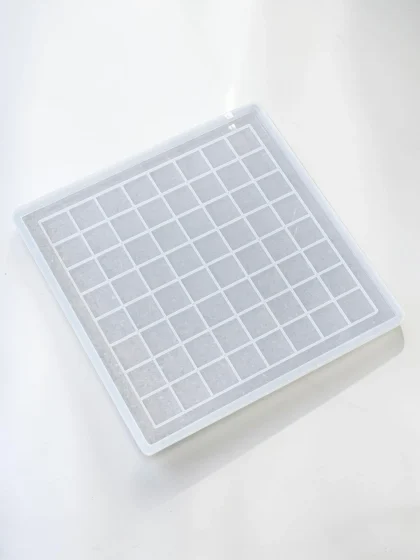 Royalchessset Chess Board Silicone Mold Platinum Cure Resin Casting 19x19x0.5 inch