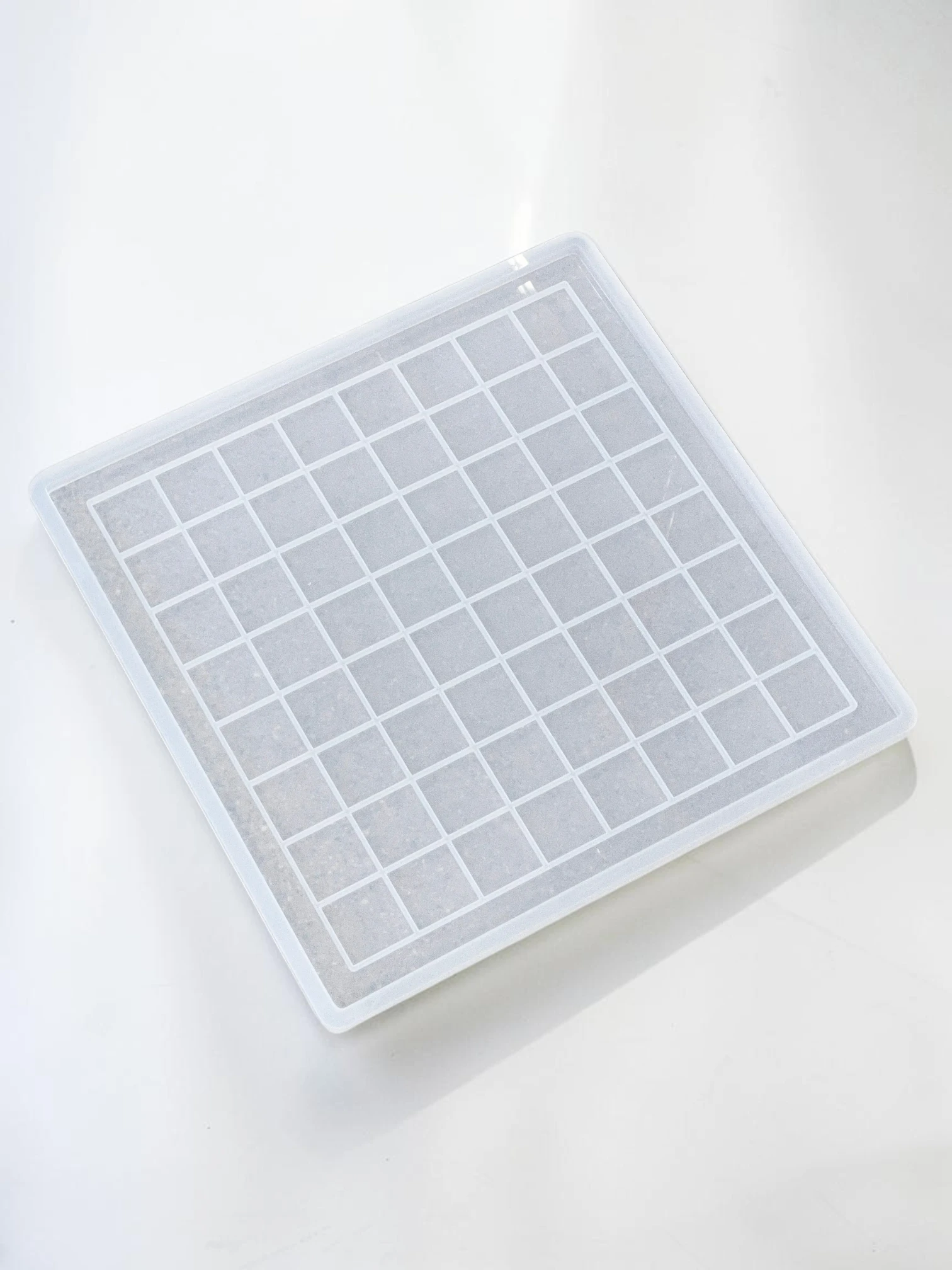 Royalchessset Chess Board Silicone Mold Platinum Cure Resin Casting 19x19x0.5 inch