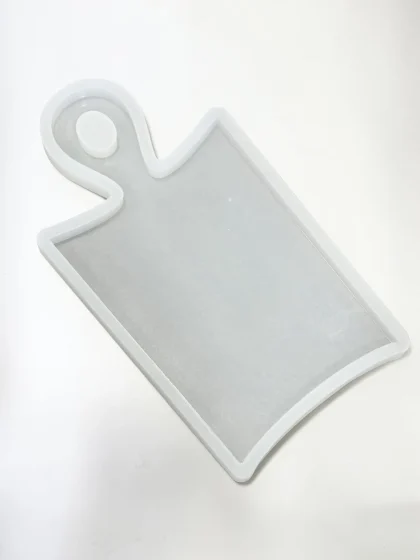 Royalchessset Flared Oval Charcuterie Board Silicone Mold Resin Serving Tray Mold 18x9.5x1 Inch