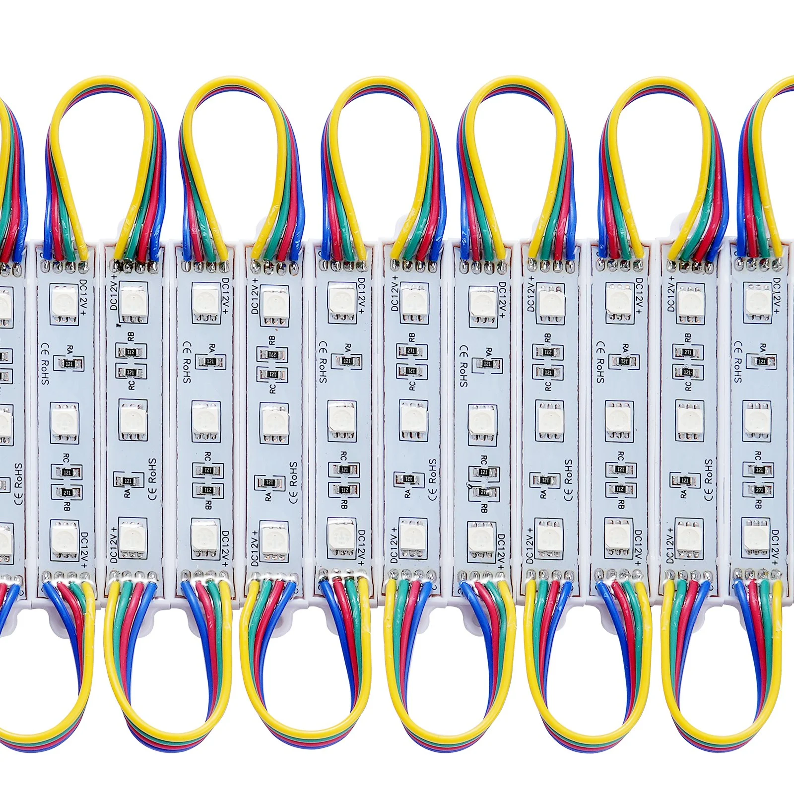 400PCS LED Storefront Lights, 207 ft, LED Module Lights, 5050 SMD 3-LED RGB Color Changing Window Lights with Remote Control for Business Store Window Advertising Letter Signs, IP68 Waterproof - Image 7