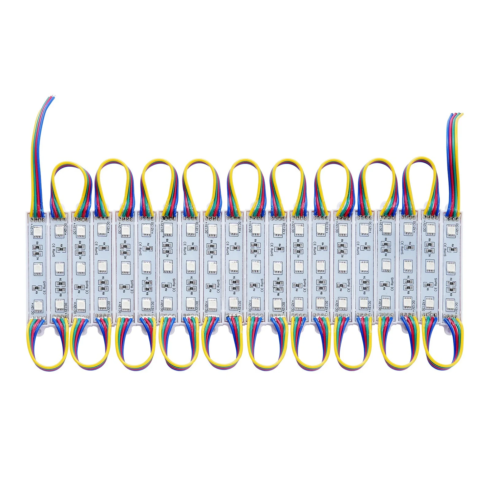 400PCS LED Storefront Lights, 207 ft, LED Module Lights, 5050 SMD 3-LED RGB Color Changing Window Lights with Remote Control for Business Store Window Advertising Letter Signs, IP68 Waterproof - Image 6