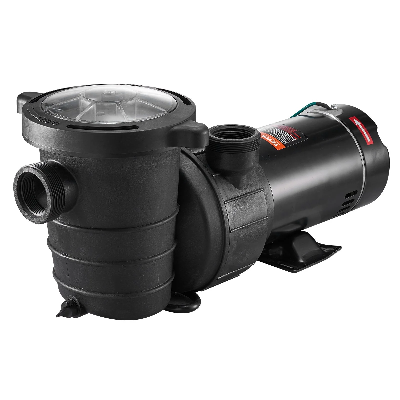 Swimming Pool Pump 1.5HP 115V 1100W, Single Speed Pumps for Above Ground, Powerful Pool Pumps with Strainer Filter Basket, 5280 GPH Max. Flow, Certification of ETL for Security - Image 10