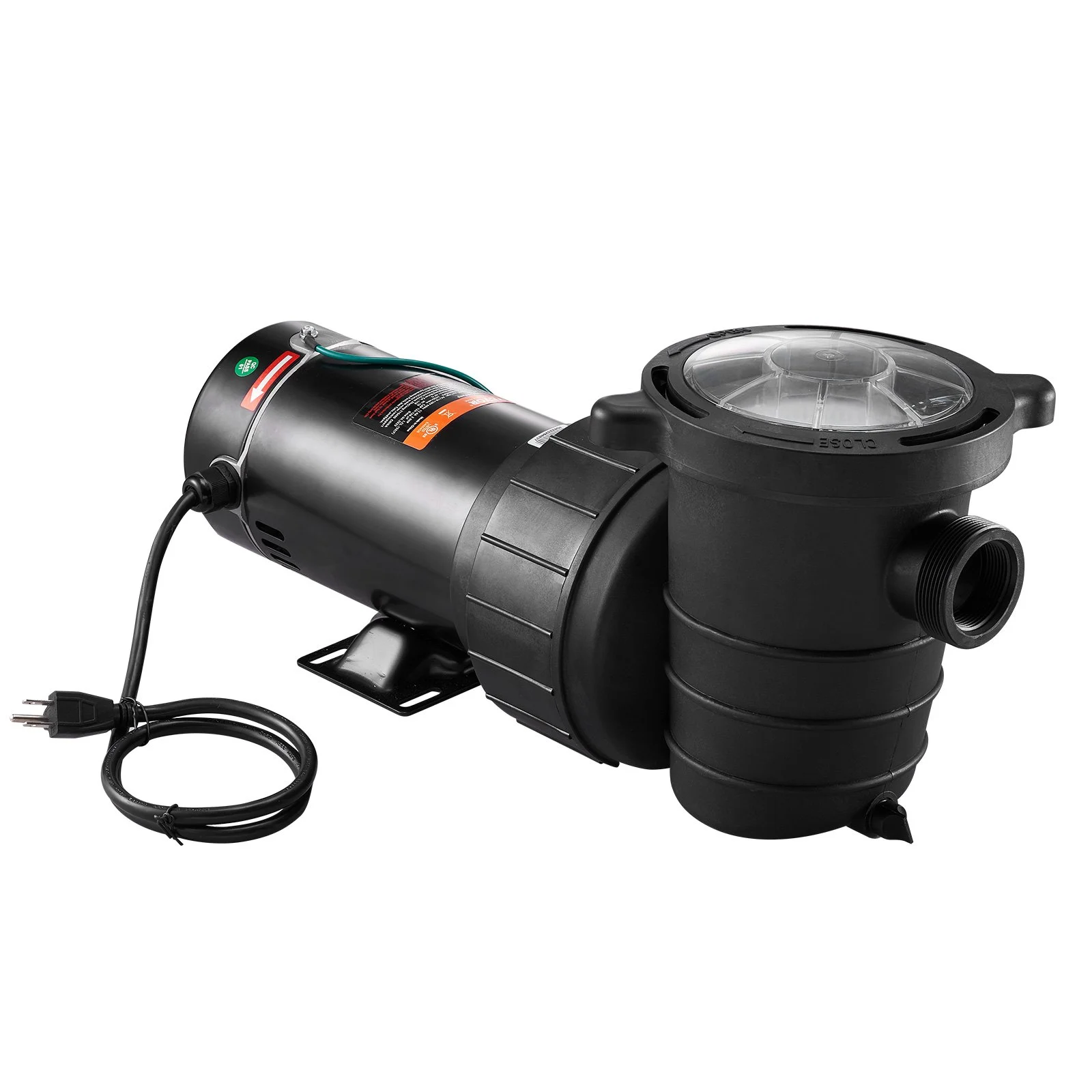 Swimming Pool Pump 1.5HP 115V 1100W, Single Speed Pumps for Above Ground, Powerful Pool Pumps with Strainer Filter Basket, 5280 GPH Max. Flow, Certification of ETL for Security - Image 11