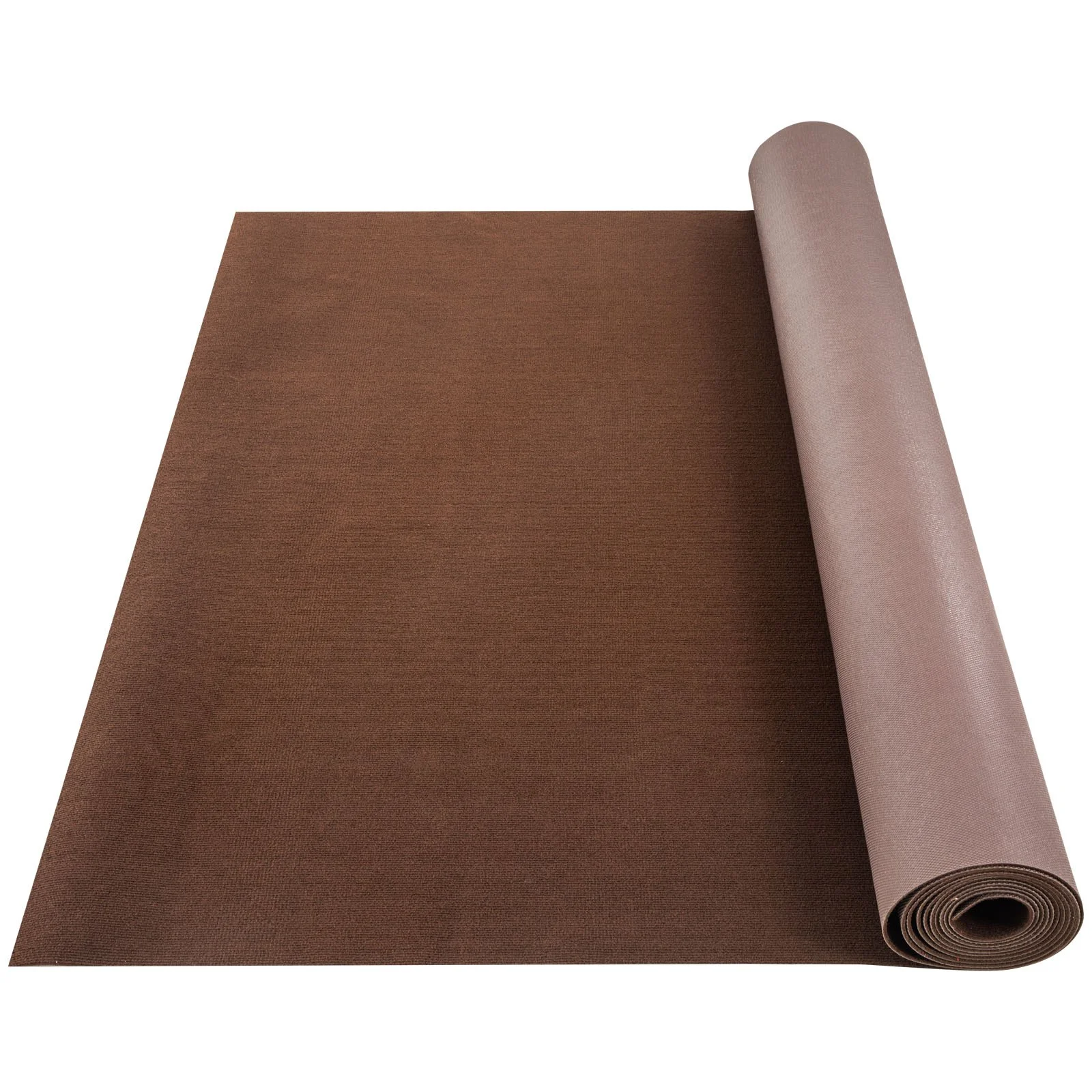 Marine Carpet, 6 x 23 ft Boat Carpeting, Deep Brown Marine Grade Boat Carpet, Indoor/Outdoor Marine Carpeting with Water-Proof TPR Backing, Water-Proof Carpet Roll for Home, Patio, Porch, Deck