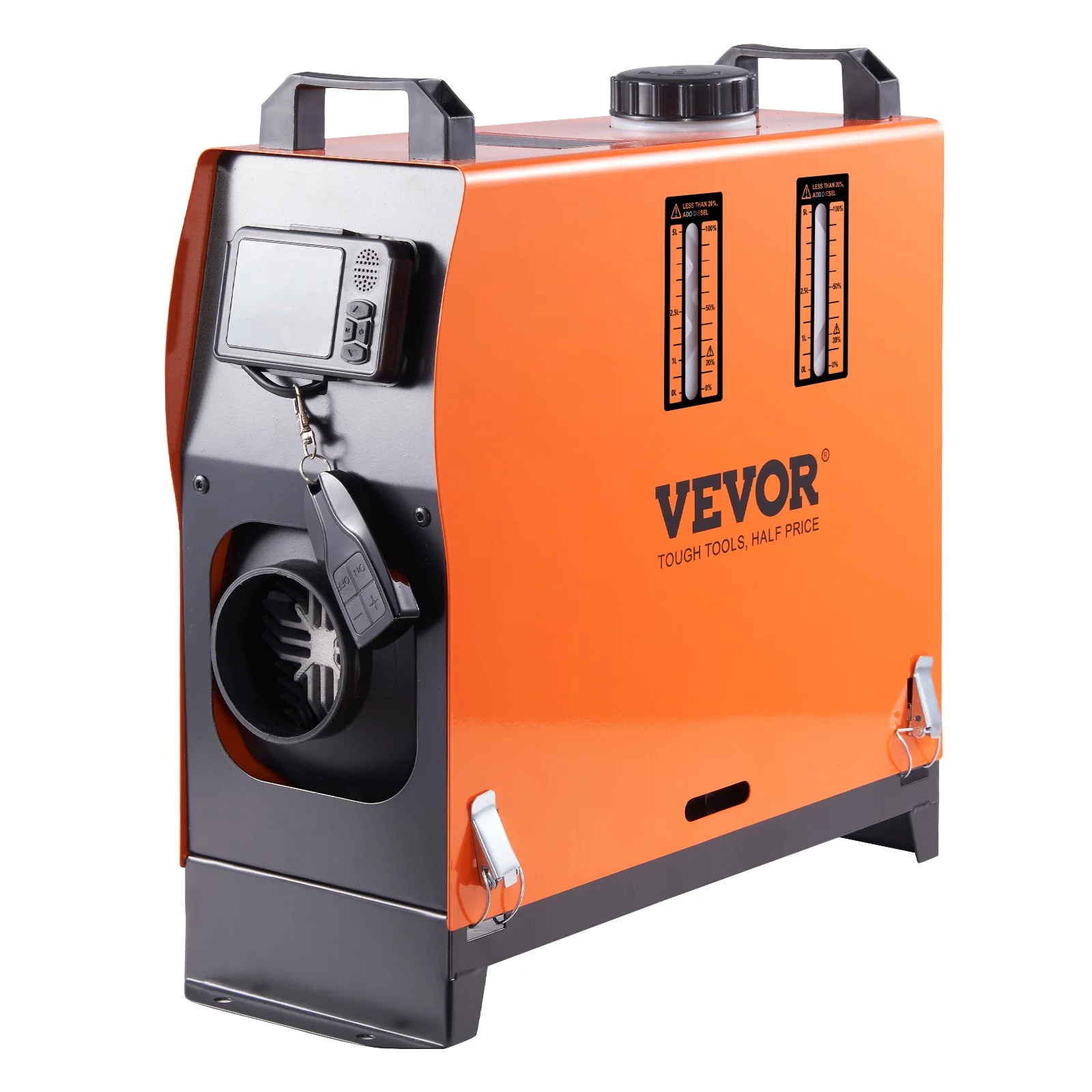 5 KW Diesel Air Heater, Bluetooth App Control All-on-one Diesel Heater with Automatic Altitude Adjustment, Remote Control and LCD, Portable Parking Heater for RV Trailer Camper Van Boat - Image 11