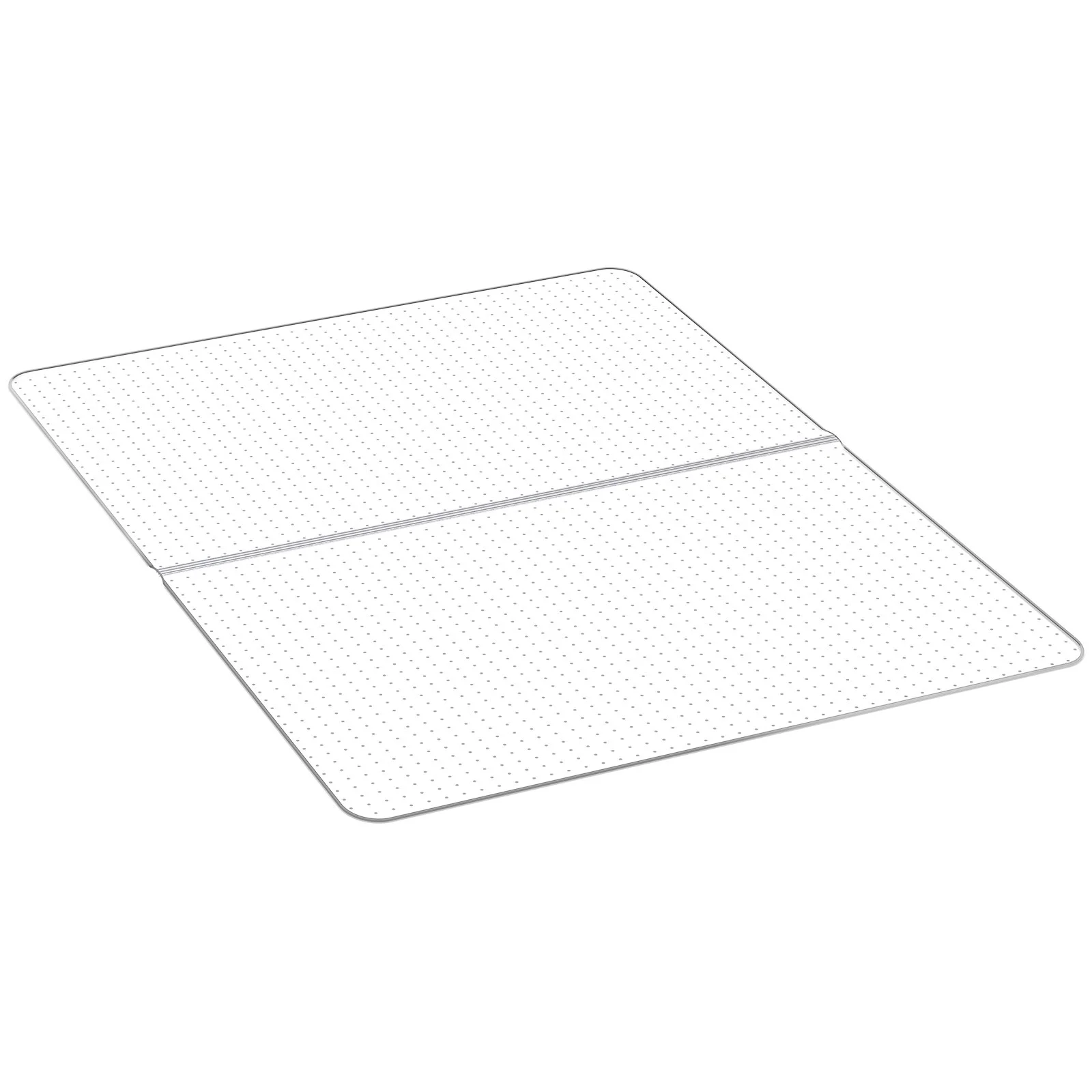 Chair Mat, 60 x 46-inch Office Chair Mat for Low Pile Carpeted Floors, Clear Floor Protector Rug with Studded, Non-Slip & Easy to Clean, Smooth Glide Under Desk Rug for Home Office (Rectangular)