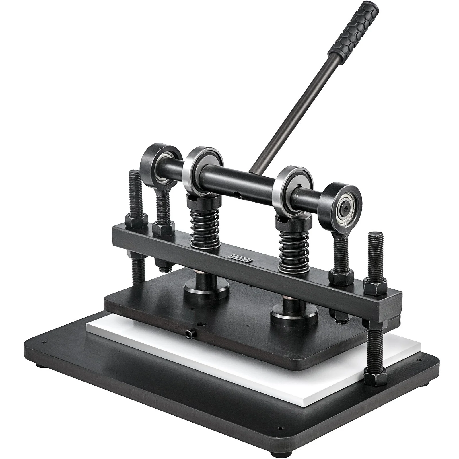 Leather Cutting Machine 360x220mm Manual Die Cutter Max. 15 mm Leather Embossing Machine Hand Press Mold Leather Die Cut Leather Craft Cutting Machine for Various of Materials