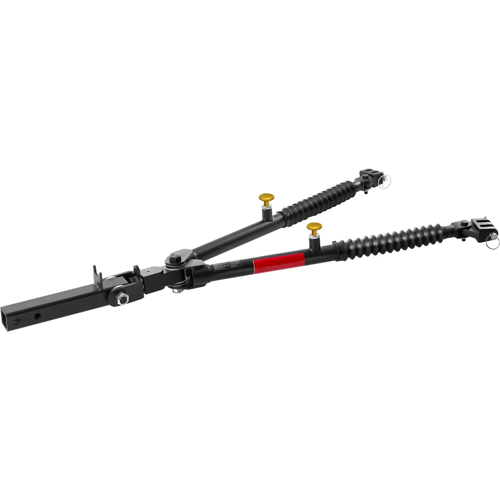 Tow Bar, 10000 lbs Towing Capacity with Ropes, Powder-Coating Alloy Steel Bumper-Mounted Universal Towing Bar with Max 52 inches Telescopic Rod, Fits 2-inch Connector, for RV Car Trailer Truck - Image 6