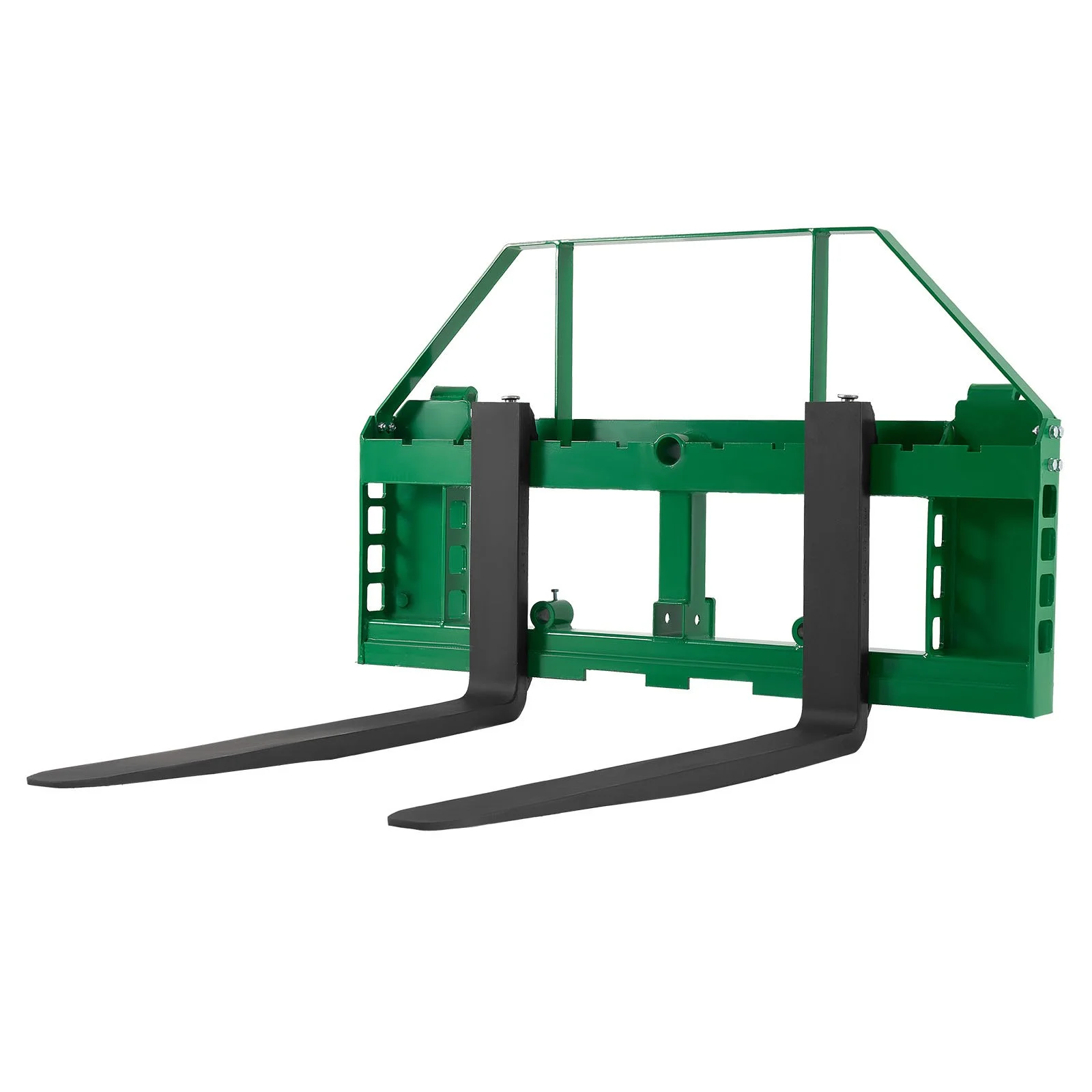 Pallet Fork Frame Attachment with 48-inch Skid Steer Forks for JD Tractors - Image 5