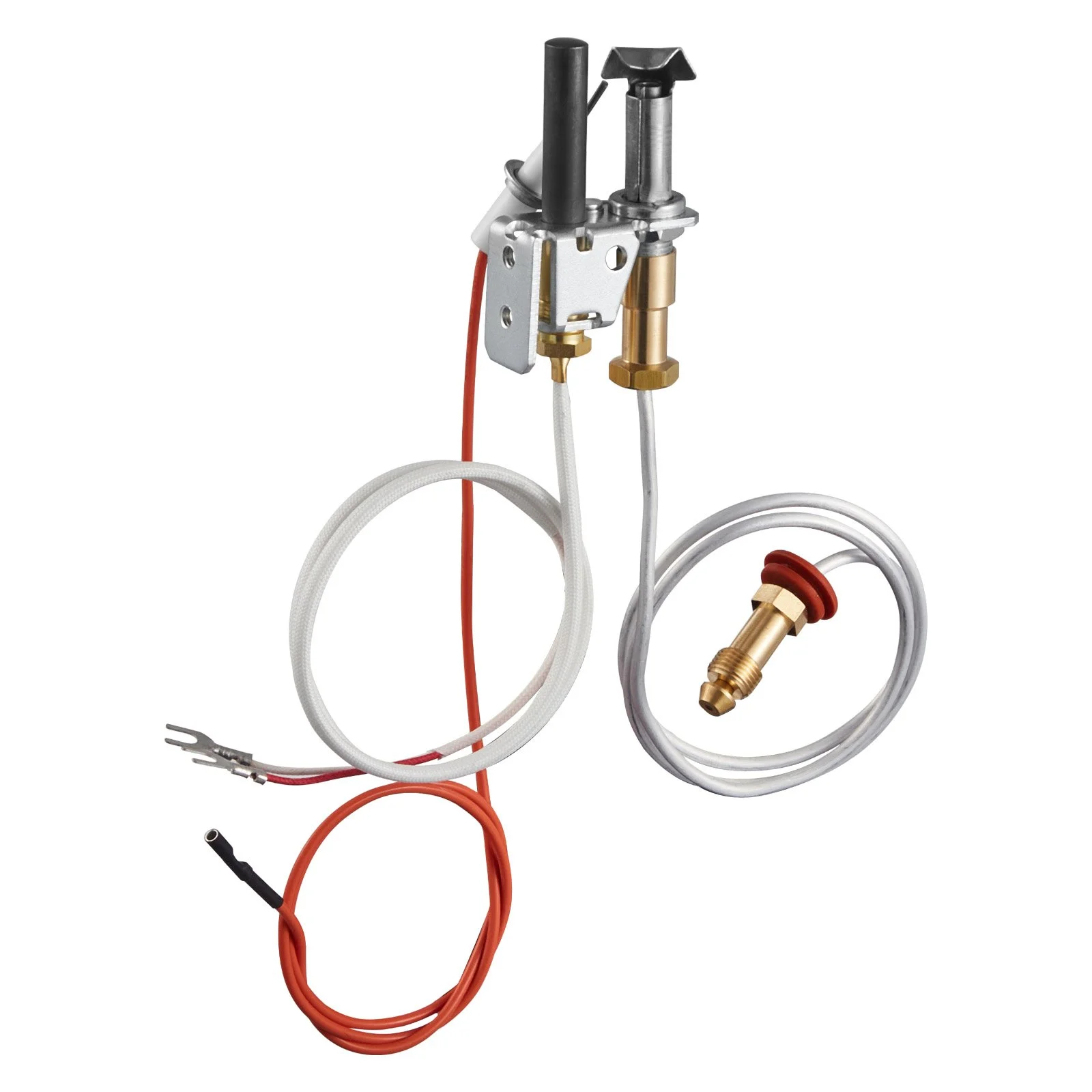Gas Pilot Assembly, OE 446-512A, HSRV 446-512A, SRV 446-512A Fireplace Gas Pilot Assembly Kit, Natural Gas Ignition Replacement, Compatible with Heat & Glo, Heatilator, Lennox, Regency Models