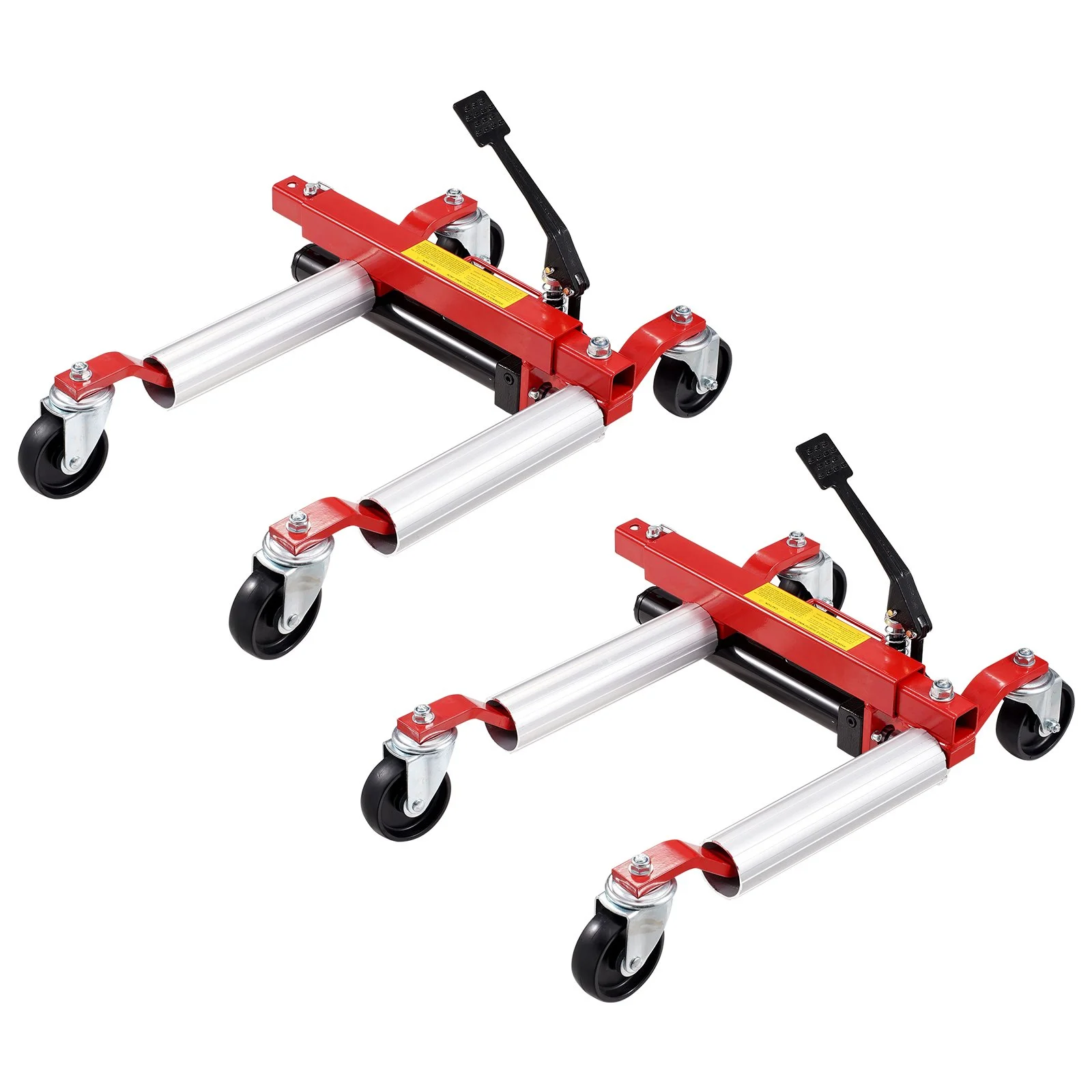Wheel Dolly, Max Capacity 1500 Lbs Car Dolly, Car Jack Dolly Lifter with Wheels, Heavy Duty Vehicle Positioning Hydraulic Tire Jack, for Vehicle Car Auto Repair Moving, Set of 2