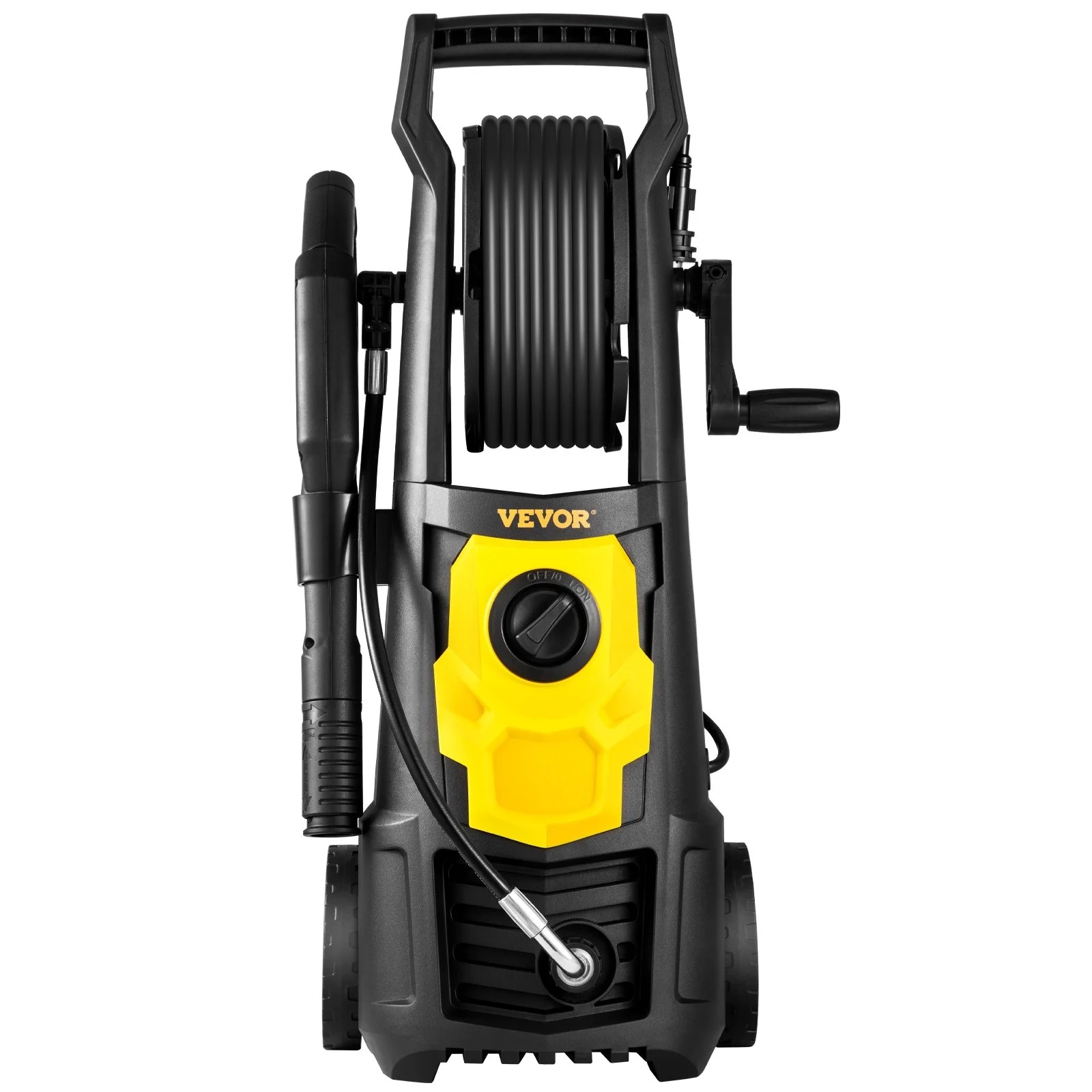 Electric Pressure Washer, 2000 PSI, Max 1.65 GPM Power Washer with 30 ft Hose & Reel, 5 Quick Connect Nozzles, Foam Cannon, Portable to Clean Patios, Cars, Fences, Driveways, ETL Listed - Image 8