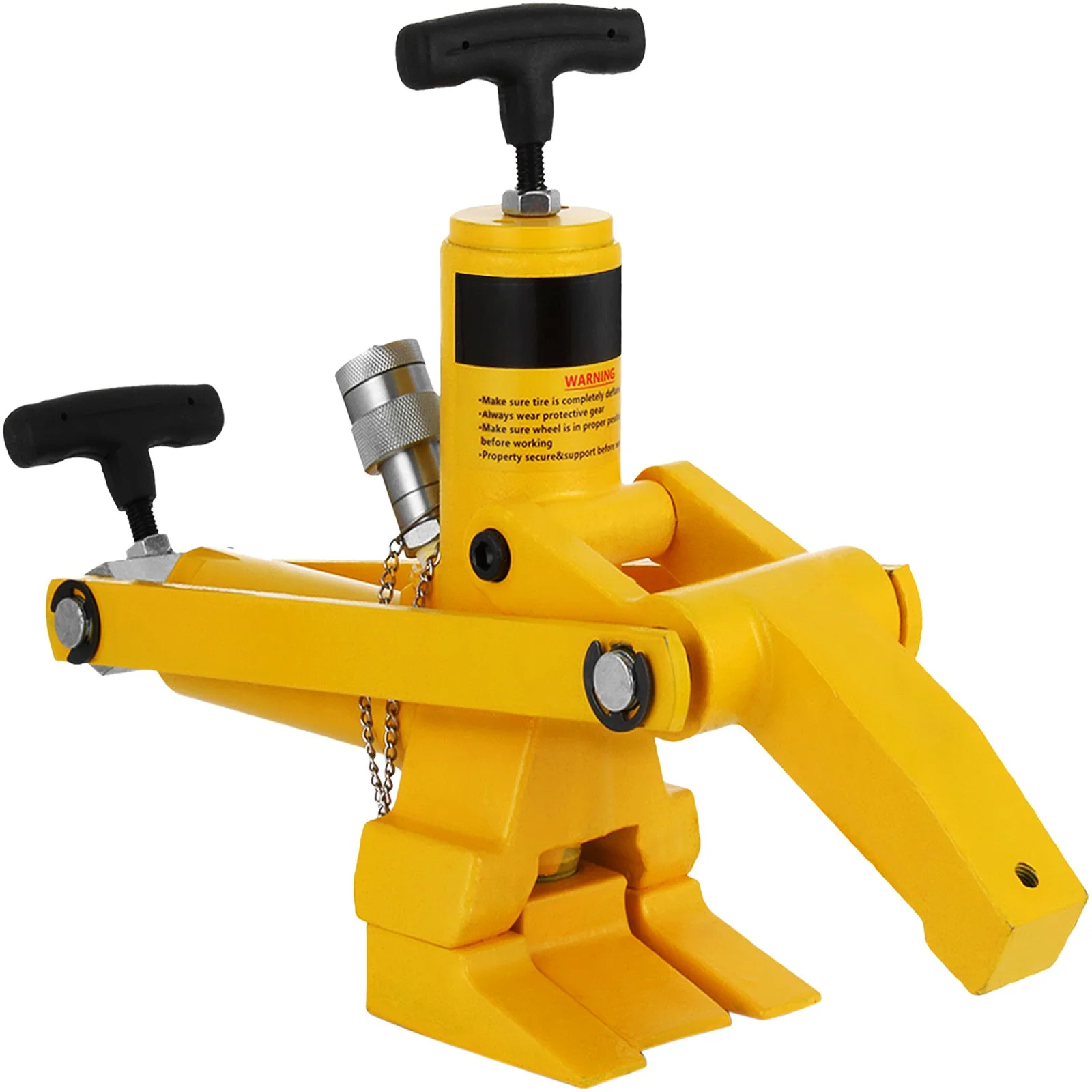 Bead Breaker Tool 10,000PSI Air Hydraulic Foot Pump for Tractor Truck Tire Bead Breaker with Feet and Claw Commercial Tractor Truck Tire Hydraulic Changer