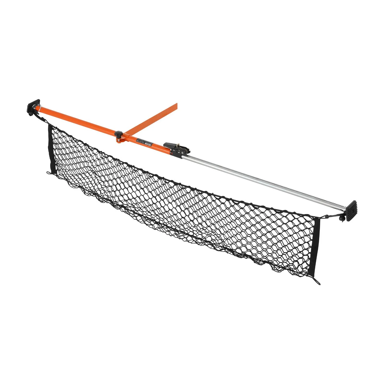 Cargo Bar, Cargo Bars Adjustable from 40" to 73", Heavy-duty Steel Cargos Stabilizer with Storage Net & Divider Bar, Telescoping Load Lock Bars for SUVs, Sedans - Image 12