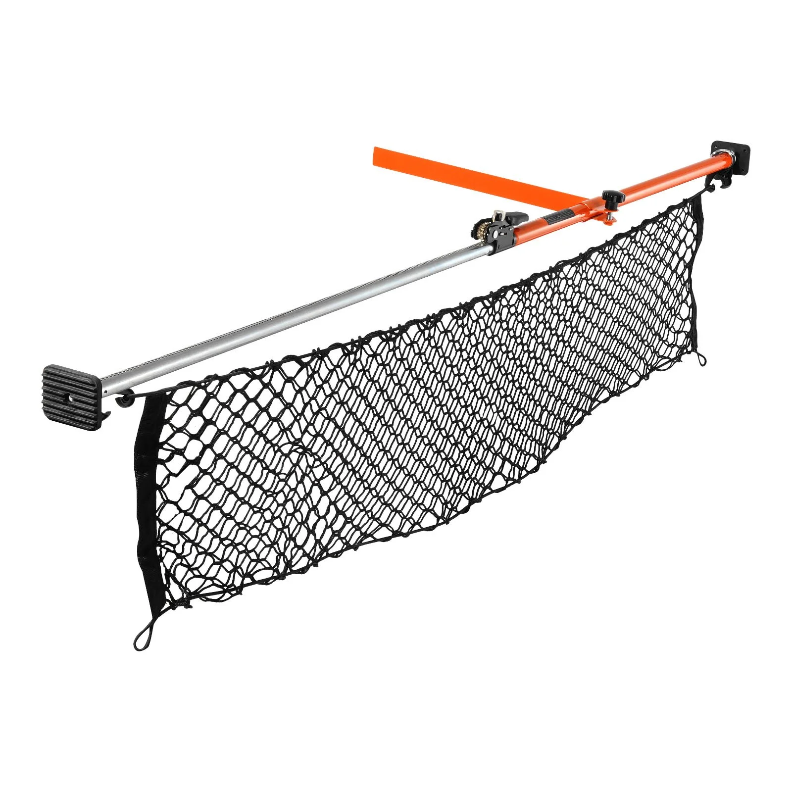 Cargo Bar, Cargo Bars Adjustable from 40" to 73", Heavy-duty Steel Cargos Stabilizer with Storage Net & Divider Bar, Telescoping Load Lock Bars for SUVs, Sedans - Image 9