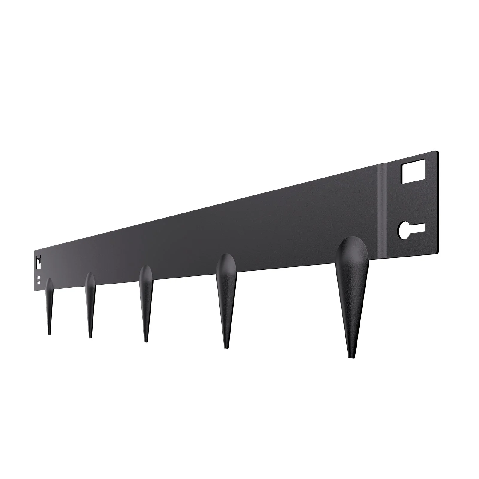 Steel Landscape Edging, 5 Packs 39 x 3 in Rust-Resistant Metal Landscape Edging, Bendable Garden Edging Border, Heavy Duty Lawn Edging, Easy-to-Install, Flower Bed Yard Pathway Divider Black - Image 7