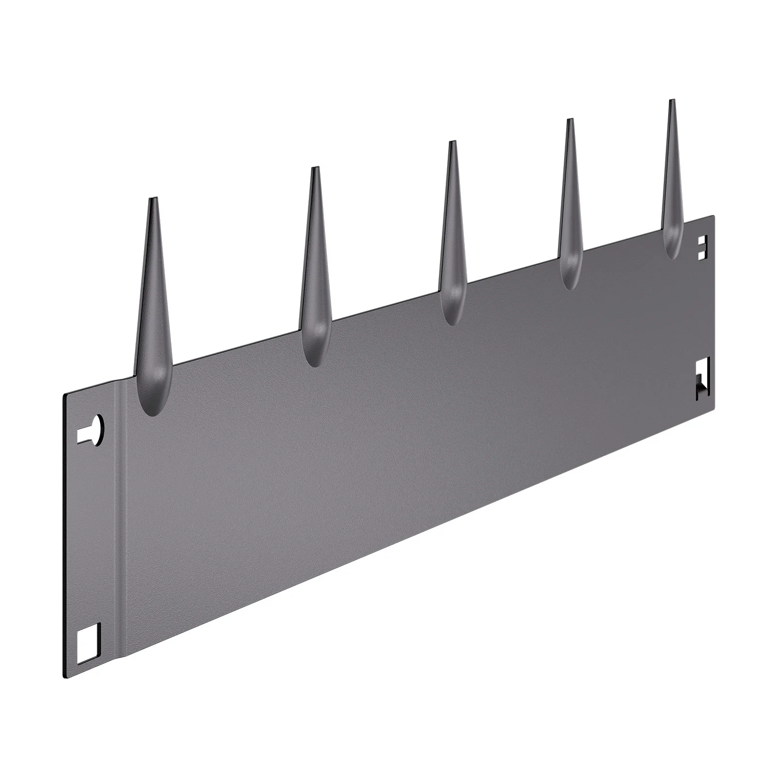 Steel Landscape Edging, 5 Packs 39 x 5 in Rust-Resistant Metal Landscape Edging, Bendable Garden Edging Border, Heavy Duty Lawn Edging, Easy-to-Install, Flower Bed Yard Pathway Divider Dark Gray - Image 7