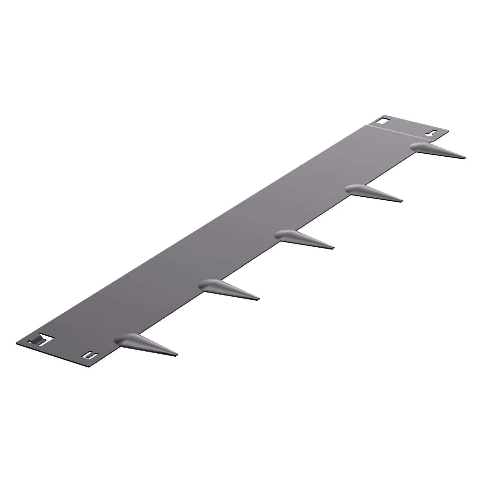 Steel Landscape Edging, 5 Packs 39 x 5 in Rust-Resistant Metal Landscape Edging, Bendable Garden Edging Border, Heavy Duty Lawn Edging, Easy-to-Install, Flower Bed Yard Pathway Divider Dark Gray - Image 4