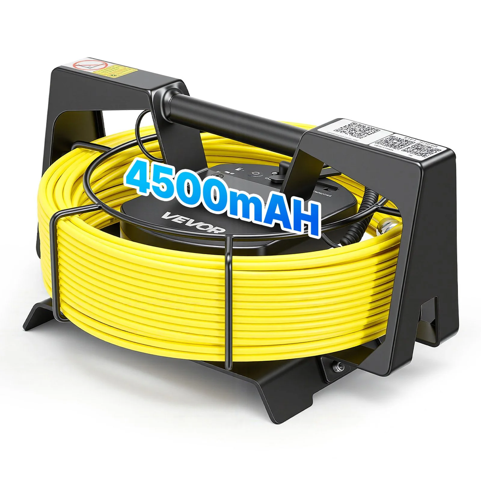 2026 Upgraded Sewer Camera with WiFi, 164ft/50m Drain Pipeline Camera, IP68 Snake Plumbing Cameras with Light - 12 LEDS, Wireless WiFi Connectivity to Phone/Tablet for Sewer Duct Pipe Inspection