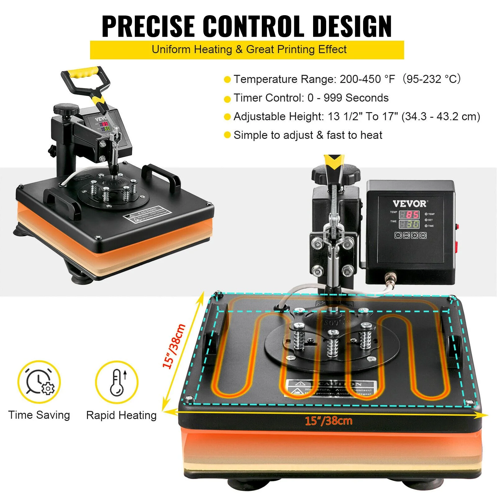 6 In 1 Mug Hat Heat Press & 28 Inch Vinyl Cutter Machine w/ Floor Stand - Image 5