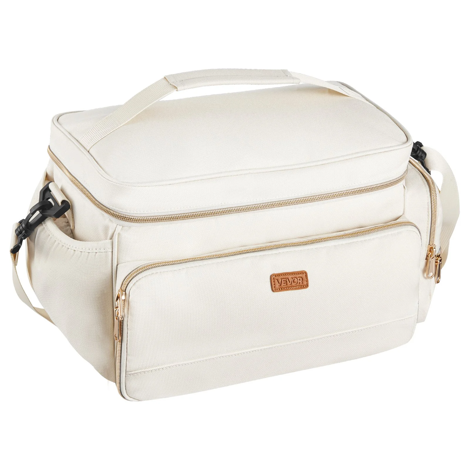 Breast Pump Bag, Breast Feeding Bag with Waterproof Mat, Fits for S1/S2, Pumping Accessories & Breastmilk Storage, Portable Pump Carrying Case for Work, Travel and Family Use, Beige - Image 6