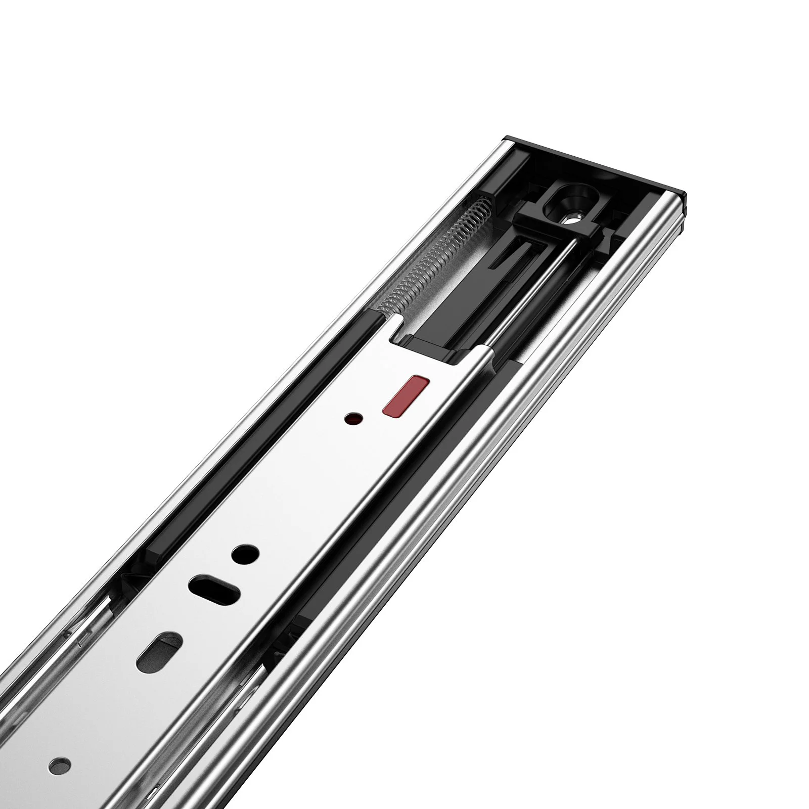 6 Pairs of 20 Inch Drawer Slides Side Mount Rails, Heavy Duty Full Extension Steel Track, Soft-Close Noiseless Guide Glides Cabinet Kitchen Runners with Ball Bearing, 100 Lbs Load Capacity - Image 8