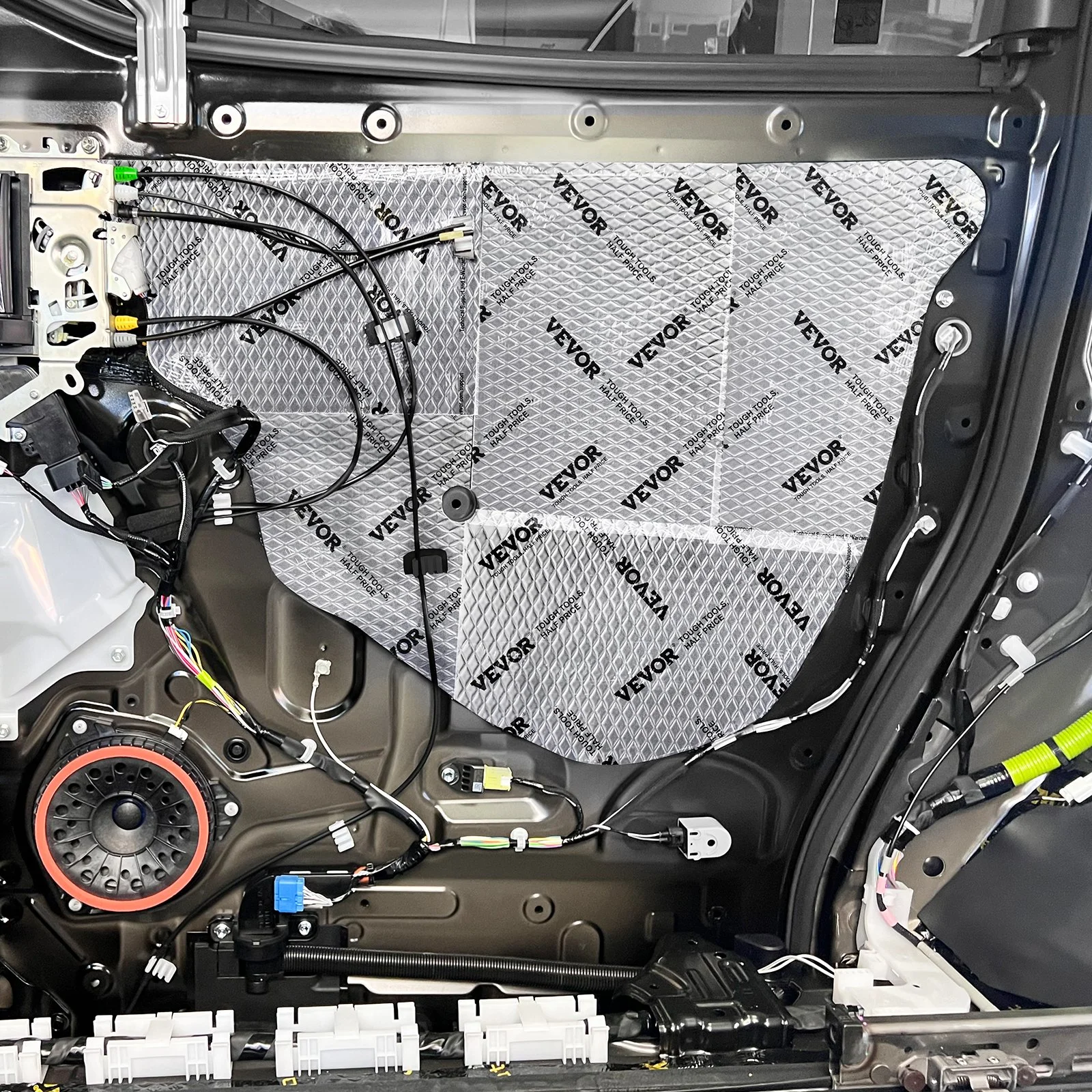 Car Sound Deadening Mat, 50 mil 52 sqft Car Sound Dampening Material, Butyl Automotive Sound Deadener, Noise Insulation and Vibration Dampening Material for Car - Image 5