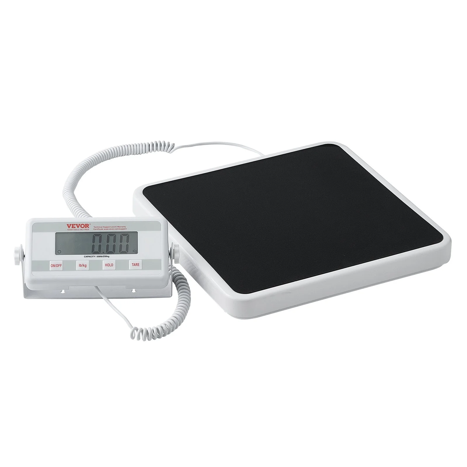 Portable Medical Scale, Professional Digital Physician Scale for Weighing - with Anti-Slip Mat, 2 Units (kg/lb), Hold & Tare Function, 550LBS Capacity Physician Wight Scale for Gym Home Hospital