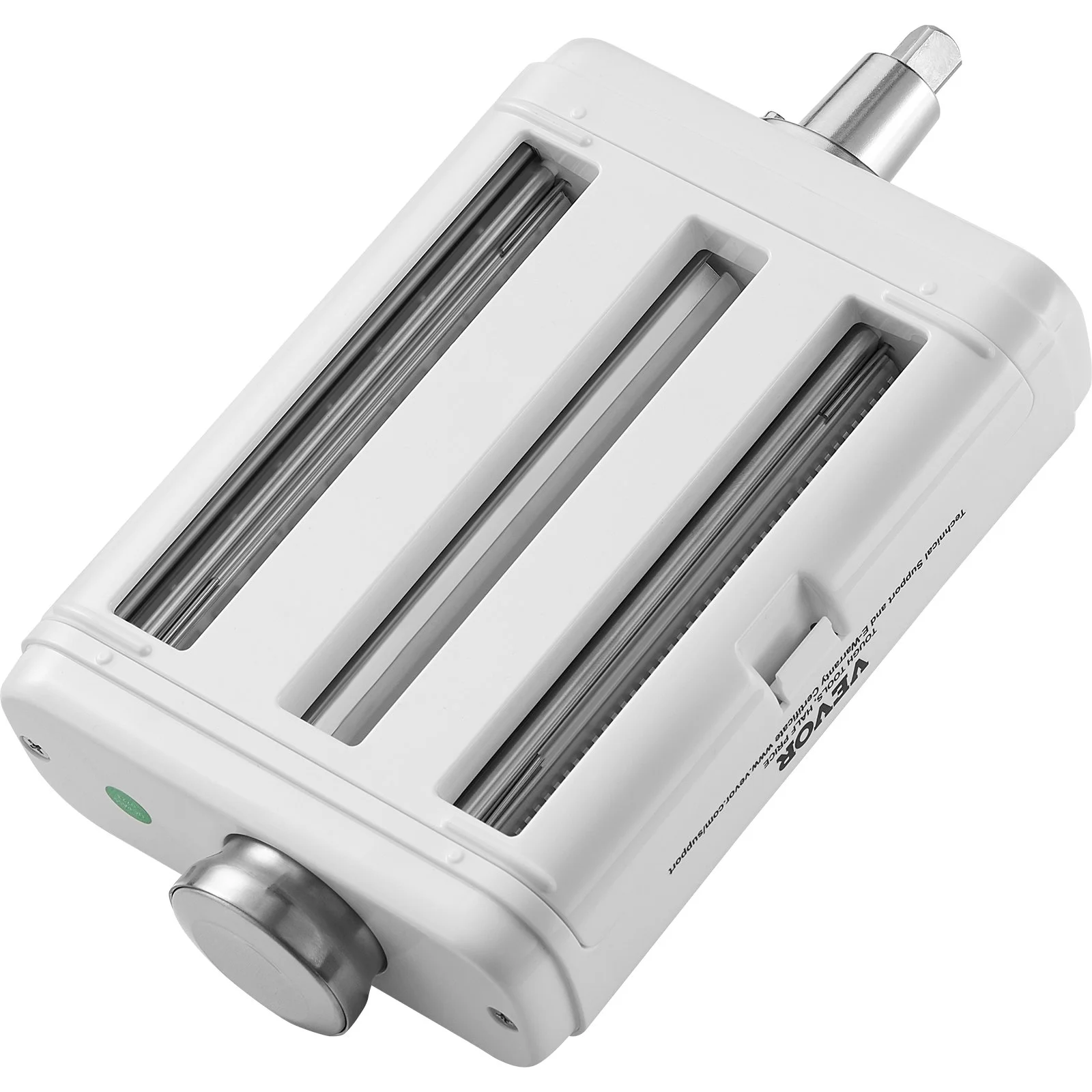 Pasta Attachment for KitchenAid Stand Mixer, 3-IN-1 Stainless Steel Pasta Roller Cutter Set Including Pasta Sheet Roller, Spaghetti and Fettuccine Cutter, 8 Adjustable Thickness Knob Pasta Maker - Image 7