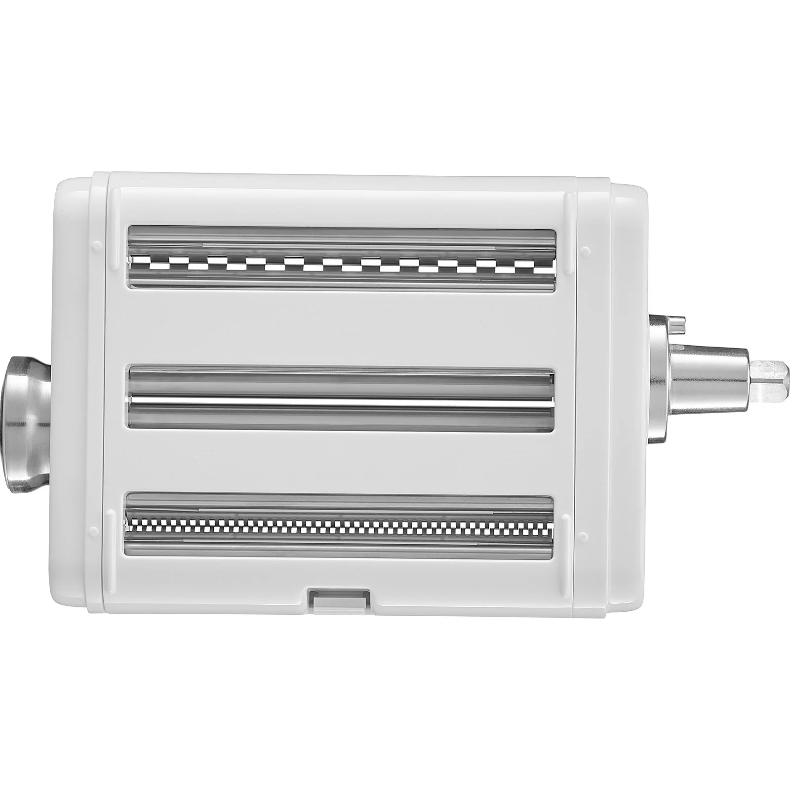 Pasta Attachment for KitchenAid Stand Mixer, 3-IN-1 Stainless Steel Pasta Roller Cutter Set Including Pasta Sheet Roller, Spaghetti and Fettuccine Cutter, 8 Adjustable Thickness Knob Pasta Maker - Image 6
