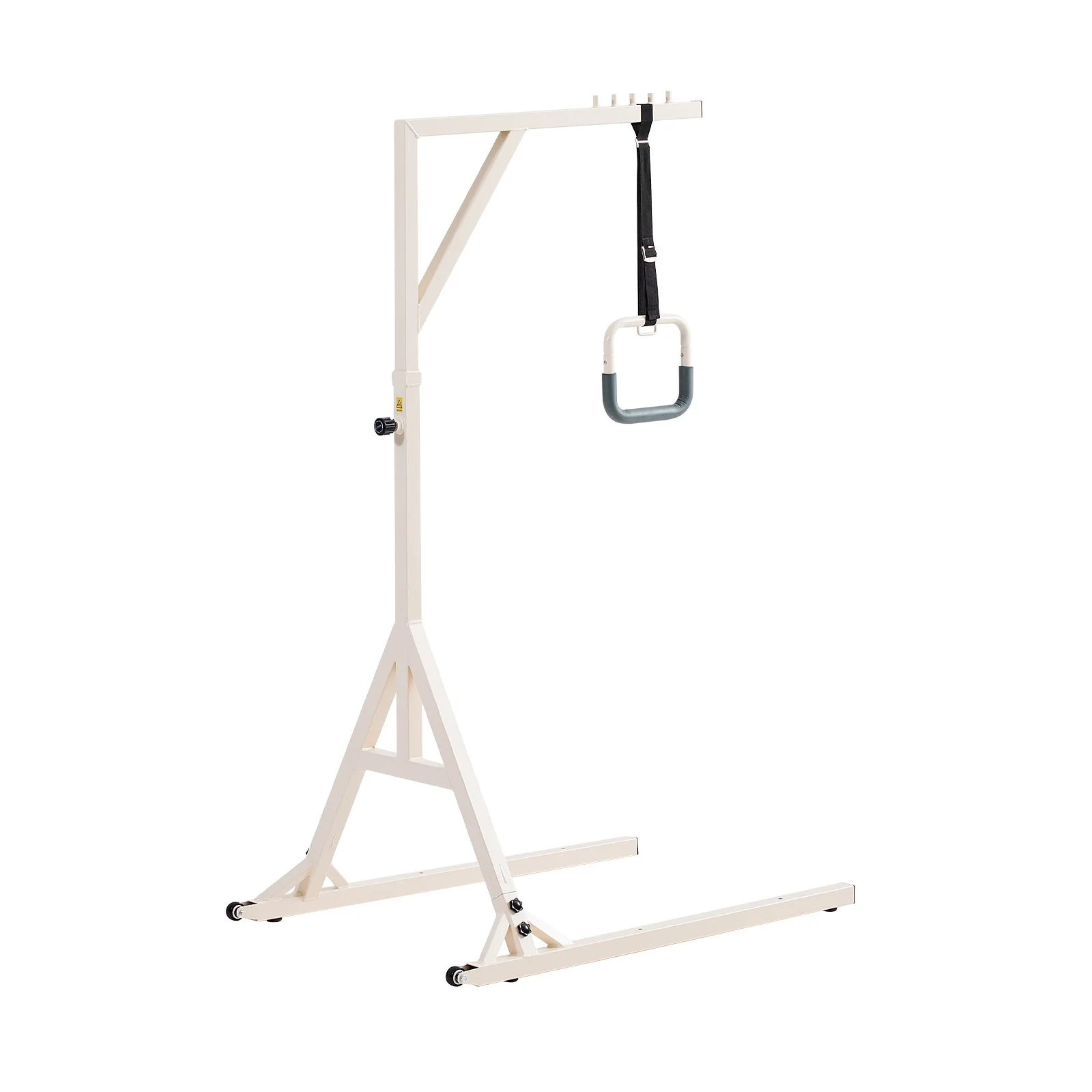 Trapeze Bar for Bed Mobility, Height-Adjustable Bed Trapeze with 2 Casters, 350LBS Weight Capacity Heavy Duty Pull Up Trapeze Bar with Floor Stand for Elderly, Disabled, Bedridden Patients - Image 11