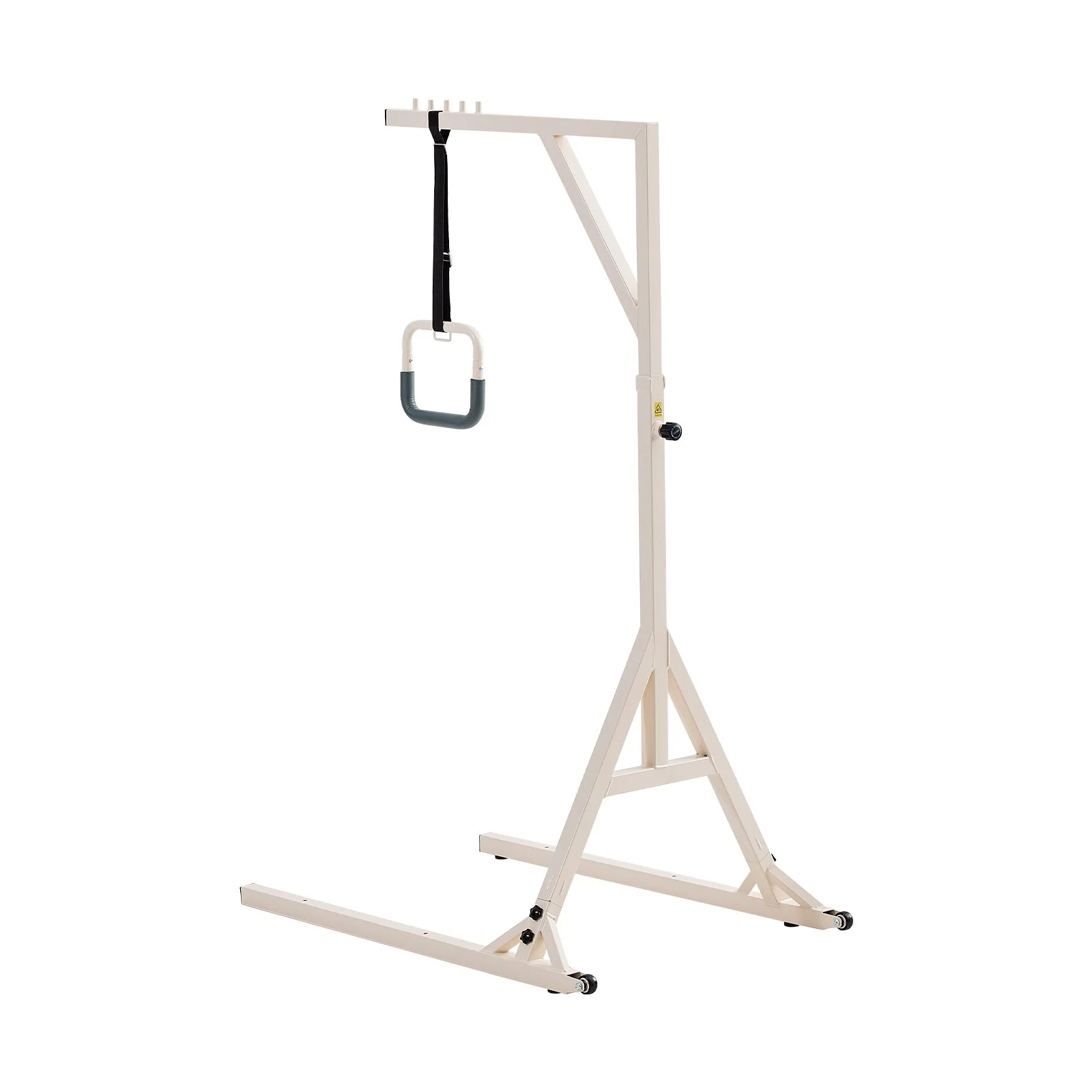 Trapeze Bar for Bed Mobility, Height-Adjustable Bed Trapeze with 2 Casters, 350LBS Weight Capacity Heavy Duty Pull Up Trapeze Bar with Floor Stand for Elderly, Disabled, Bedridden Patients - Image 10
