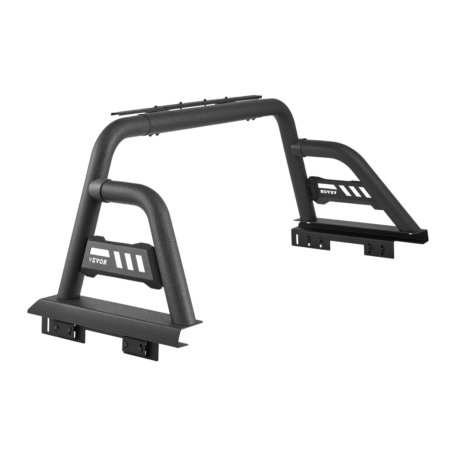 Truck Bed Roll Bar, Universal Pickup Sport Adjustable Bar Chase Rack Compatible with Mid-Size Truck, Carbon Steel Construction with Extension Light Bracket, No Rack Included - Image 11