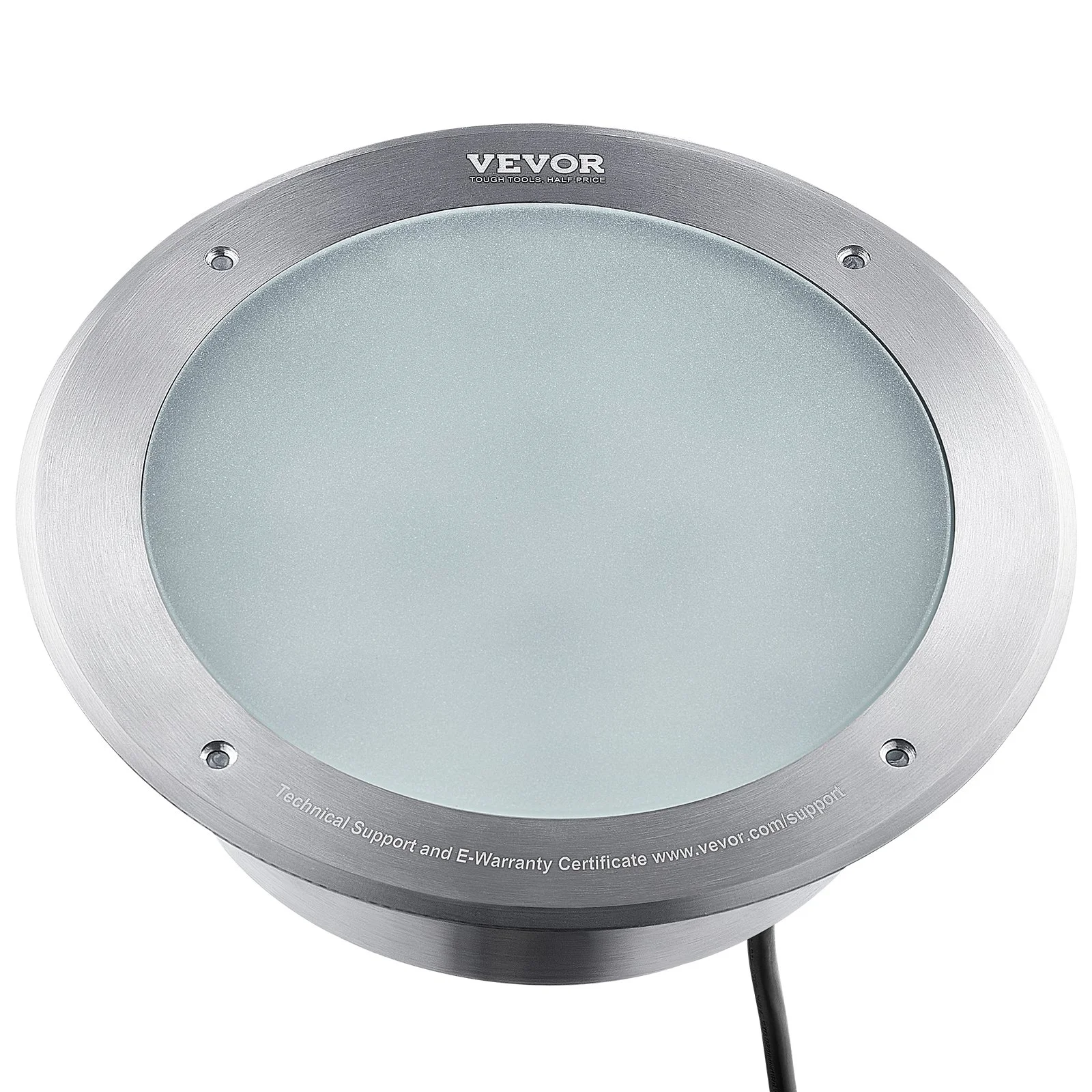 12V LED Pool Illumination, 10" Diameter 40W, Multi-Color RGBW, Submersible Light for Pools & Spas, Includes 50 FT Cable & Remote, Suitable for 10" Wet Niches, IP68 - Image 12