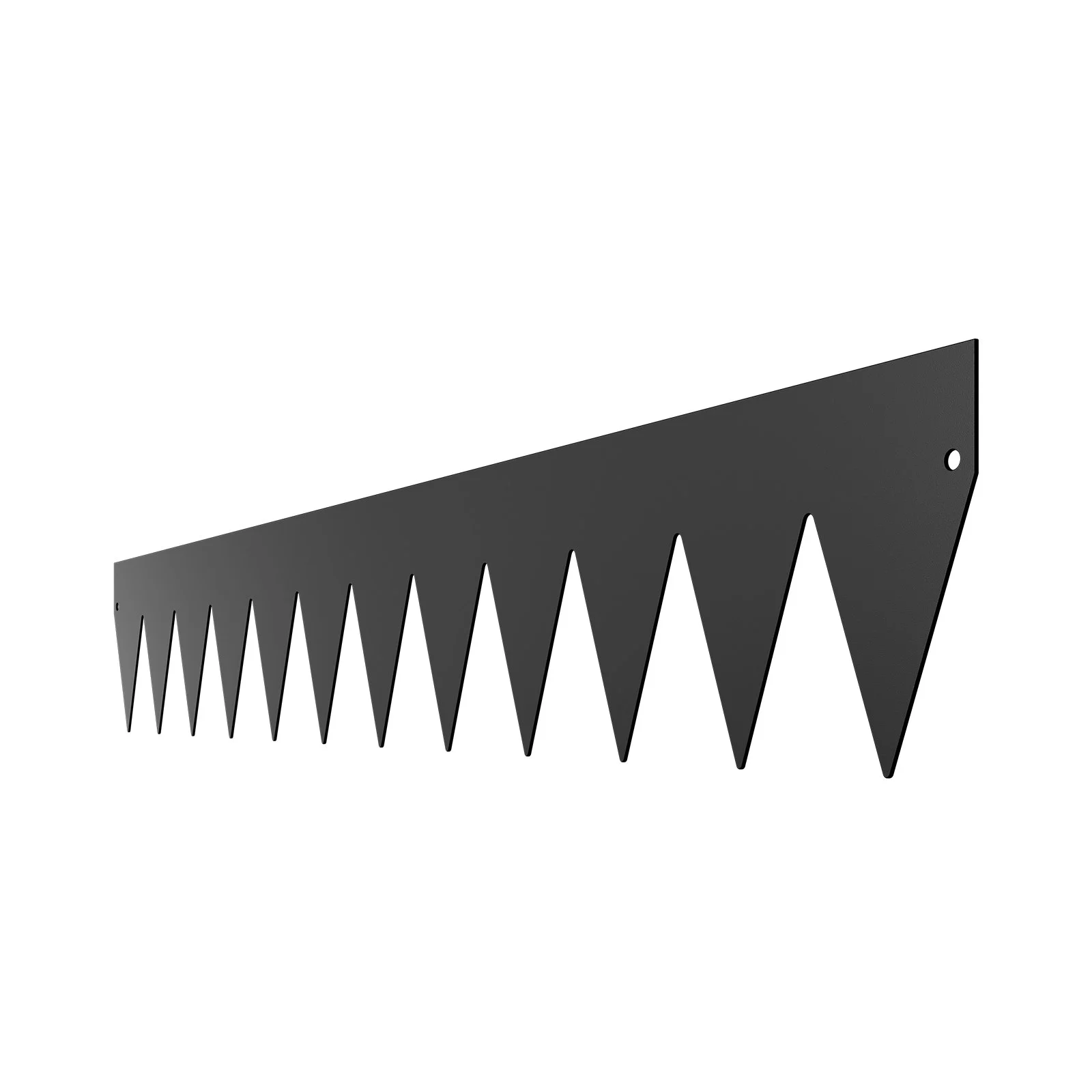 Steel Landscape Edging, 3 Packs 40 x 6 in Rust-Resistant Metal Landscape Edging, Bendable Garden Edging Border, Heavy Duty Lawn Edging, Easy-to-Install, Flower Bed Yard Pathway Divider Black - Image 9