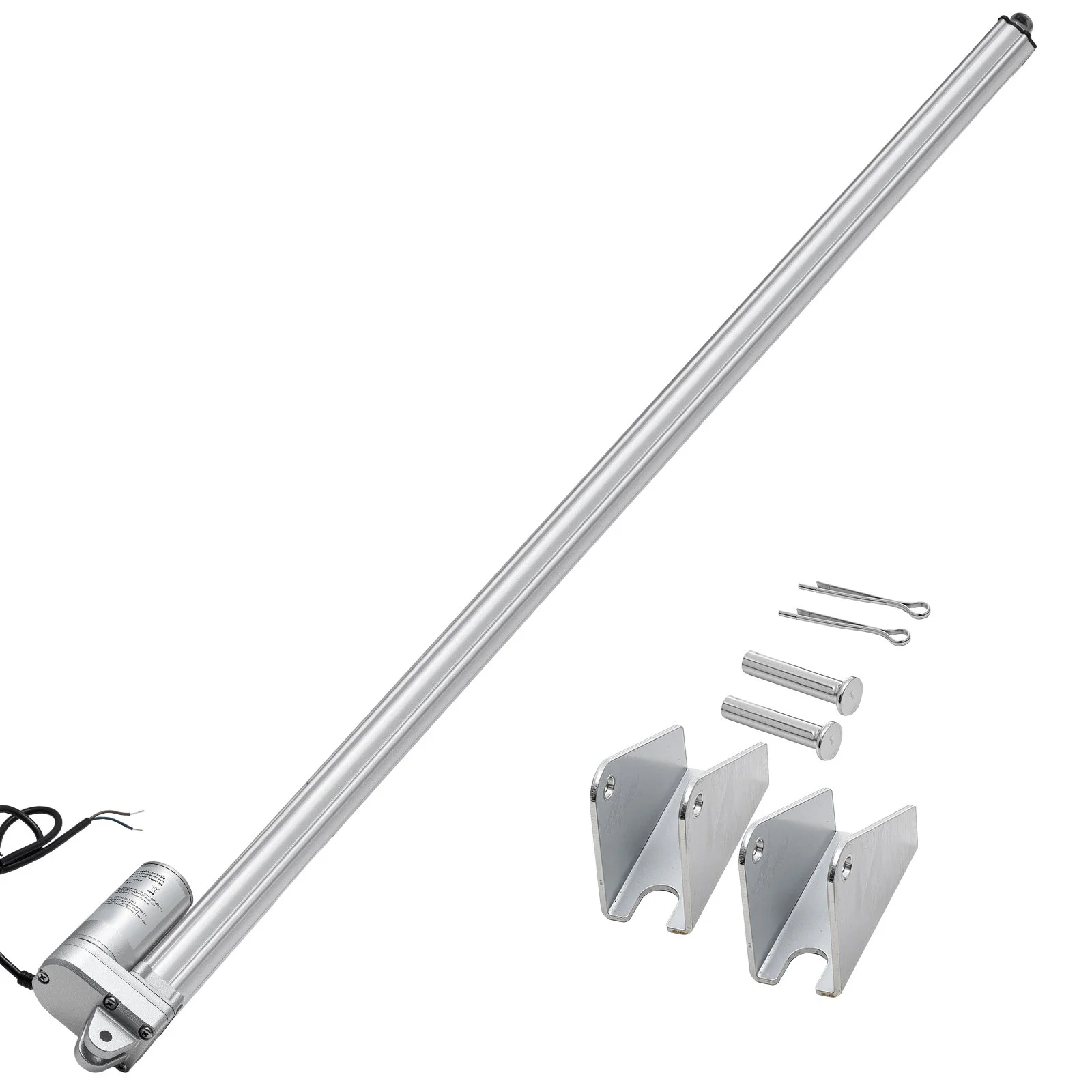 12V Linear Actuator, 40 Inch IP65 Waterproof Linear Actuator, 675lbs/3000N 0.2"/s Motion Actuators with Mounting Bracket for Outdoor Use
