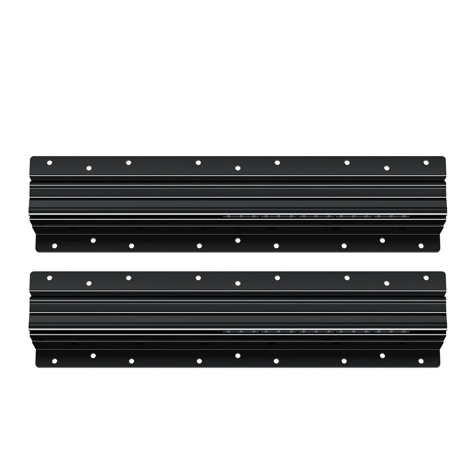 Undermount Drawer Slides, 16 inch, Full Extension Ball Bearing Under Stair Cabinet Rails, 260 LB Load Capacity Heavy Duty Bottom Stair Cabinet Glides Track Runners,for DIY Replacement, Black - Image 10